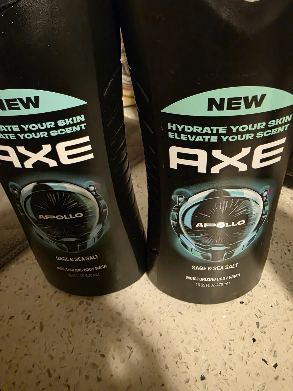 AXE Apollo Men’s Body Wash & Antiperspirant Set in Black/Teal